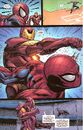 Anthony Stark (Earth-616) vs. Peter Parker (Earth-616) from Iron Man Vol 4 14 001.jpg