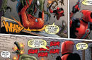 Wade Wilson and Peter Parker vs Symbiote Dinosaurs (Earth-616) from Cable & Deadpool Vol 1 50 0001.jpg