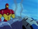 Anthony Stark and James Rhodes (Earth-534834) from Iron Man The Animated Series Season 2 9 0001.png