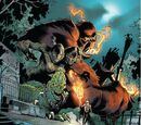 Daimon Hellstrom (Earth-616) and the Monsters of Evil (Earth-616) from Venom Vol 2 25 001.jpg
