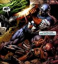 Peter Parker (Earth-616) Captain America saves Spider-Man's life from the Hulk from Fallen Son the Dead of Captain America Vol 1 4.jpg