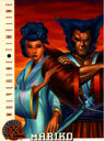 Mariko Yashida & James Howlett (Earth-616) from 1996 Fleer X-Men (Trading Cards) 0001.jpg