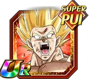 Rugissement de colère - Son Goku Super Saiyan