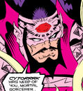 Cyttorak (Earth-616) and Stephen Strange (Earth-616) from Doctor Strange, Sorcerer Supreme Vol 1 49 001.jpg