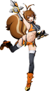 Makoto Nanaya (BlazBlue Cross Tag Battle, Character Select Artwork).png